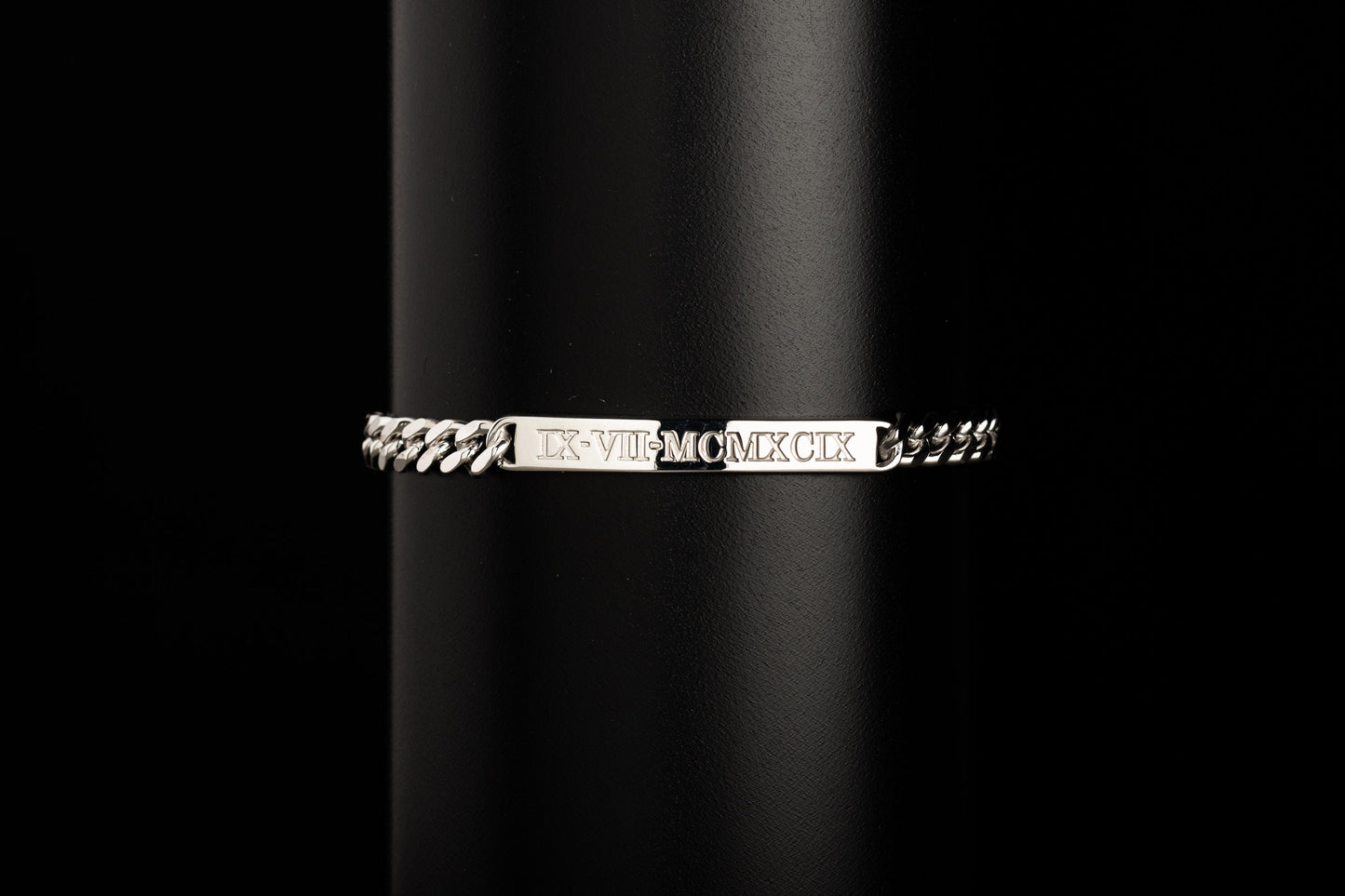 Personalized Sterling Silver Men's ID Bracelet | Magnolia Men