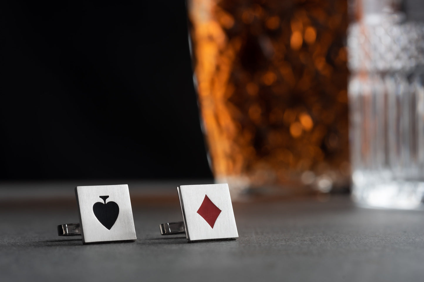 Personalized Playing Cards Poker Cufflinks - 925 Sterling Silver | Magnolia Men