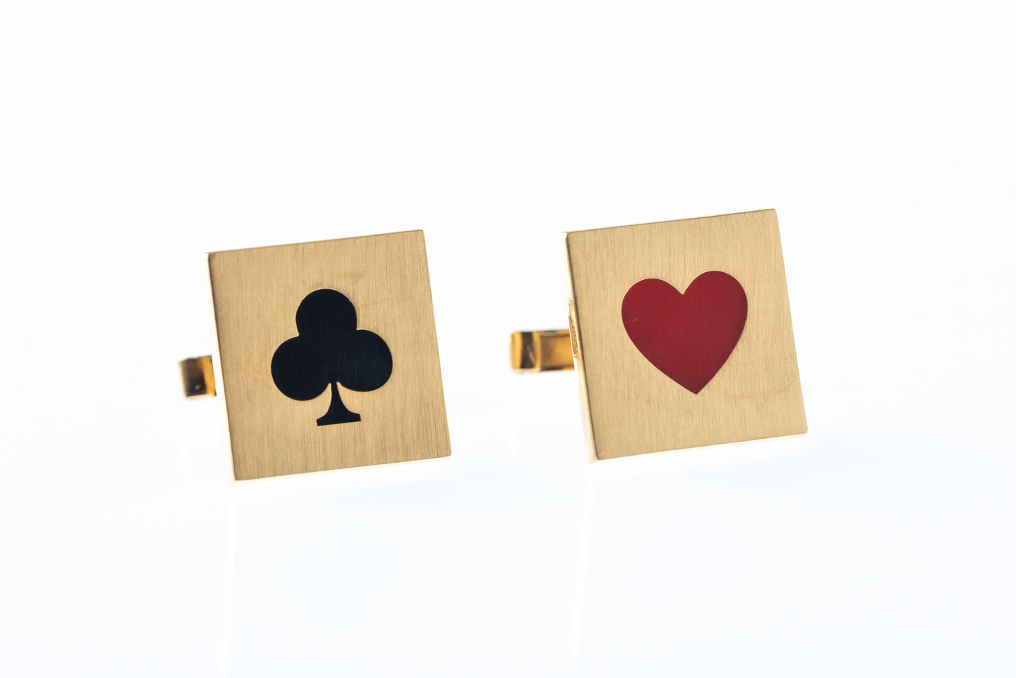 Personalized Playing Cards Poker Cufflinks - 925 Sterling Silver | Magnolia Men