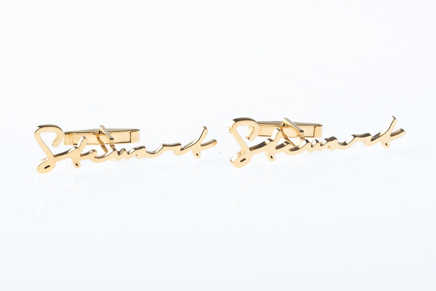 Handmade Custom Engraved Cufflinks - 925 Sterling Silver | Magnolia Men