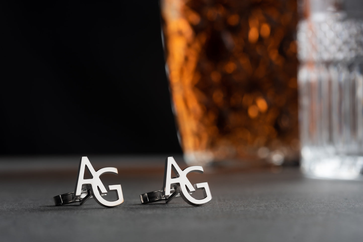 Personalized Initials Wedding Cufflinks - 925 Sterling Silver | Magnolia Men