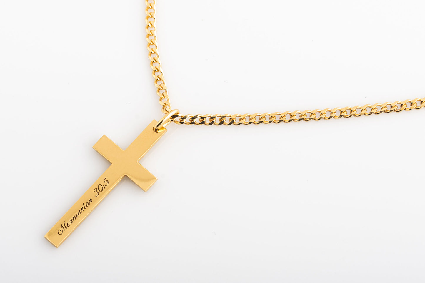 Personalized Silver Cross Necklace for Men | Magnolia Men