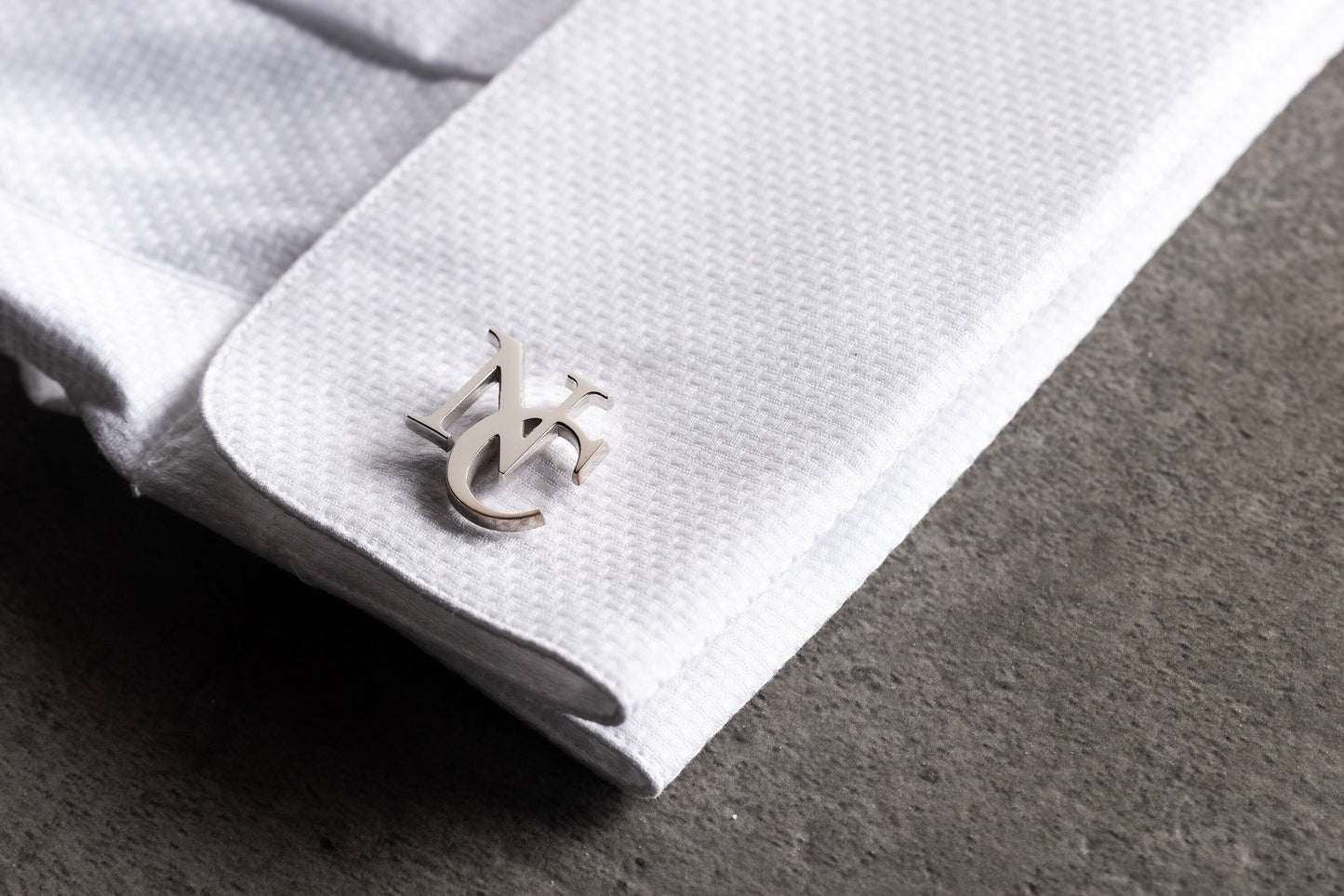 Personalized Groomsmen Cufflinks - Sterling Silver | Magnolia Men