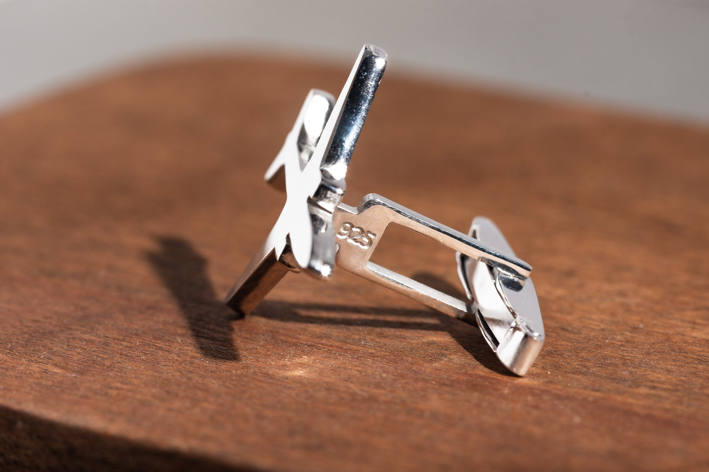 Boeing 777 Personalized Cufflinks - Sterling Silver | Magnolia Men