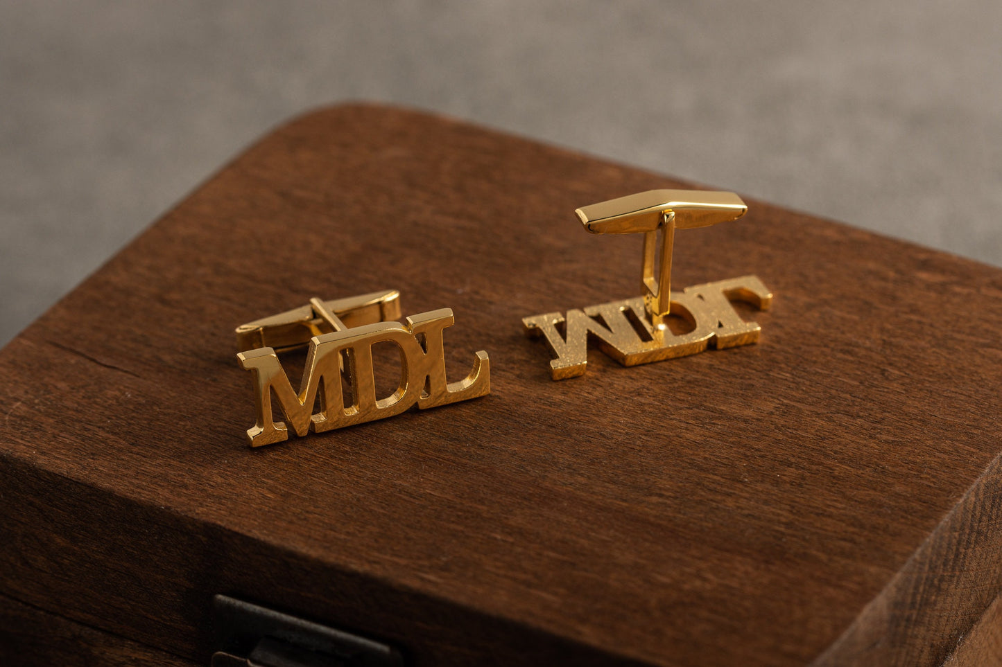 Handmade Personalized Sterling Silver Cufflinks - Groomsmen Gift | Magnolia Men