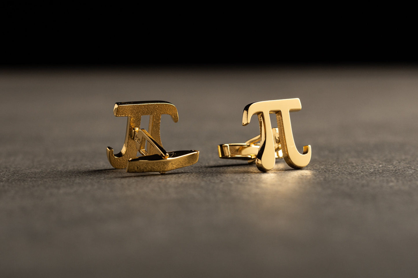 Personalized Pi Symbol Cufflinks - 925 Sterling Silver | Magnolia Men