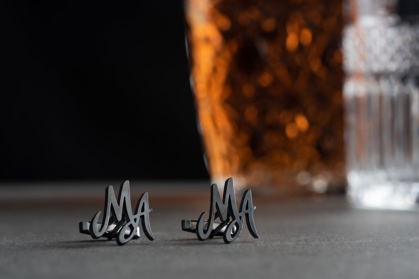 Handmade Personalized Sterling Silver Cufflinks - Custom Monogram | Magnolia Men