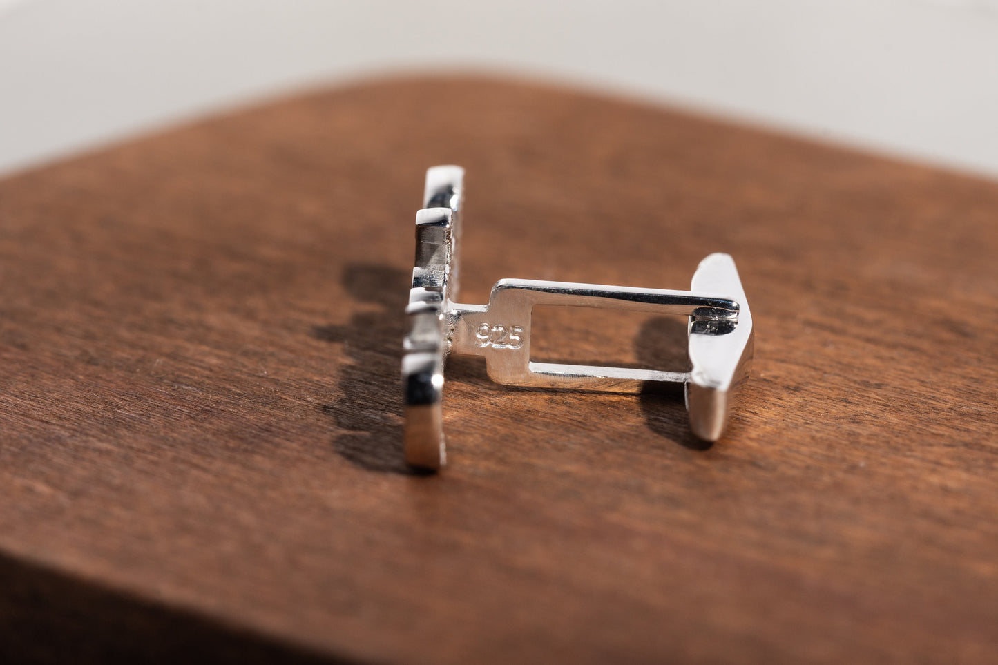 Custom Script Name Cutout Cufflinks - 925 Sterling Silver | Magnolia Men